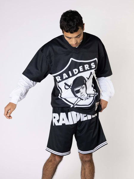 Oakland Raiders Big Face 3.0 Fashion Jersey (Black) – West Wear