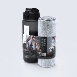 TRNR TOWEL & WATER BOTTLE SET