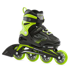 IN LINE SKATES PHOENIX FLASH ROLLERBLADE - BLACK/GREEN