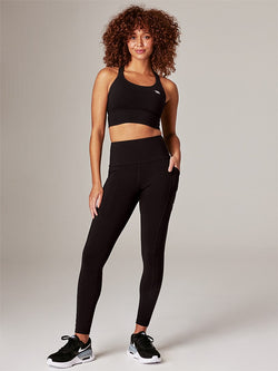 RUNNING BARE BRA TOP POWER UP