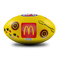 SHERRIN 2023 SIR DOUG NICHOLLS ROUND SPLIT LEATHER FOOTBALL