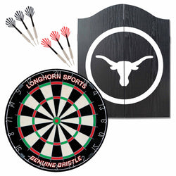 FORMULA LONGHORN DART BOARD CABINET SET