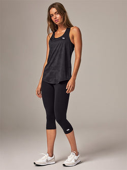 RUNNING BARE TIGHTS 3/4 HIGH RISE