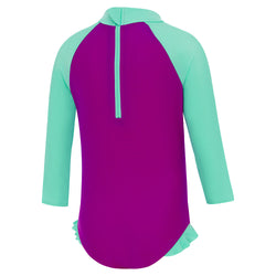 SPEEDO GIRLSDIGITAL LONG SLEEVE BATHERS