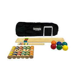 FORMULA 6 PLAYER CROQUET SET