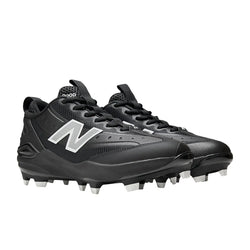 NEW BALANCE SOFTBALL CLEAT M3000 V8 MOULDED 2E MENS - BLACK/SILVER