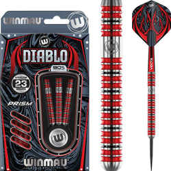 WINMAU DIABLO 90% TUNGSTEN - DYNAMIC GRIP - VETALIC COATING