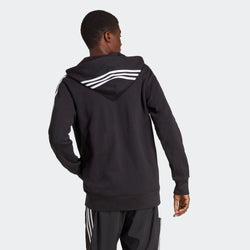 ADIDAS  ESSENTIALS FRENCH TERRY 3-STRIPES FULL-ZIP HOODIE