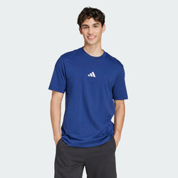 ADIDAS ESSENTIALS SMALL LOGO SINGLE JERSEY TEE
