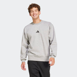ADIDAS FEELCOZY SWEAT CREW SMALL LOGO
