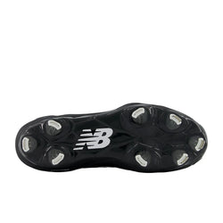 NEW BALANCE 3000V8 MID 2E METAL BASEBALL & SOFTBALL CLEATS BLACK/SILVER