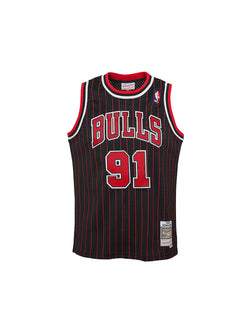 KIDS DENNIS RODMAN CHICAGO BULLS ALTERNATE SWINGMAN JERSEY