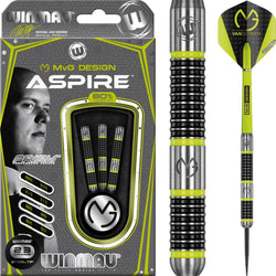 WINMAU MVG ASPIRE 80% DARTS - GREEN