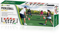 E-JET SPORTS PICKLEBALL 4 PLAYER SET WITH NET