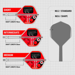 TARGET K-FLEX PRESS START DART FLIGHT NO.2 - RED