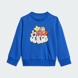 ADIDAS SEASONAL ESSENTIALS FUN KIDS TRACK SUIT
