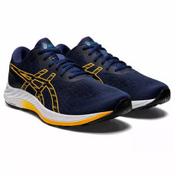R SHOE EXCITE MENS ASICS - NAVY/ORANGE