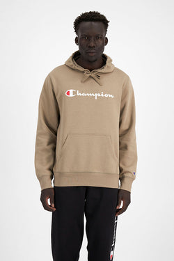 CHAMPION MENS SCRIPT HOODIE