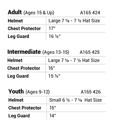 EASTON ELITE X BOX CATCHERS SET