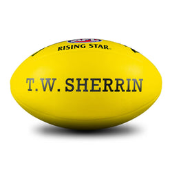 SHERRIN RISING SATR LEATHER FOOTBALL