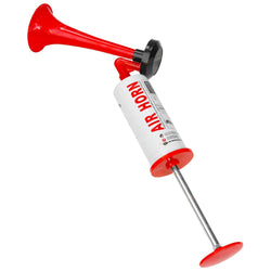 AIR HORN PUMP ACTION SET - RED/WHITE
