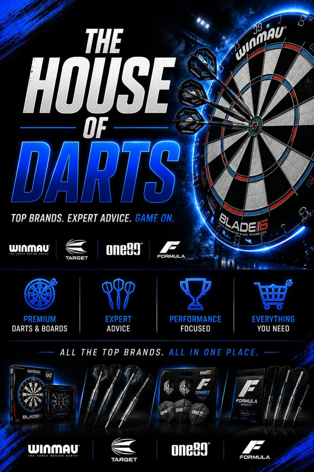 THE HOME OF DARTS