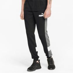 Puma, Active Tricot Mens Tracksuit Pants, Closed Hem Poly Tracksuit  Bottoms