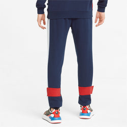 PUMA ESSENTIALS+ MEN'S COLOURBLOCK SWEATPANTS