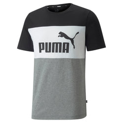 PUMA ESSENTIALS+ COLOUR-BLOCKED MEN'S TEE