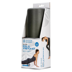 GAIAM FOAM ROLLER STRECH KIT 45CM