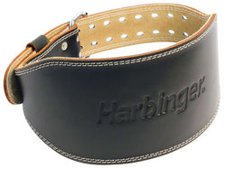 HARBINGER WEIGHT BELT 6" PADDED LEATHER