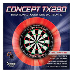 FORMULA TX 290 BRISTLE DART BOARD