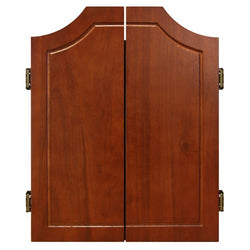 DART BOARD CABINET SOLID WOOD