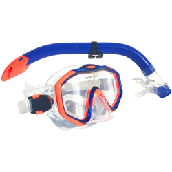 LAND & SEA SEA HORSE MASK & SNORKEL SET JUNIOR - BLUE