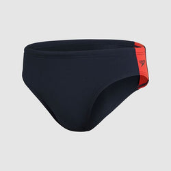 SPEEDO MENS BOOM LOGO SPLICE 7CM BRIEF