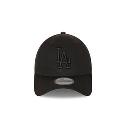 NEW ERA CAP 9FORTY ADJUSTABLE BLACK/BLACK L A DODGERS