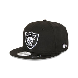 NEW ERA 9FIFTY SNAPBACK BLACK/WHITE CAP - OAKLAND RAIDERS