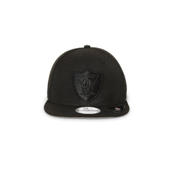 NEW ERA CAP 950 BLACK/BLACK - OAKLAND RAIDERS