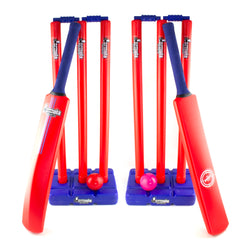 FORMAULA CRICKET SET DOUBLE DELUX PLASTIC