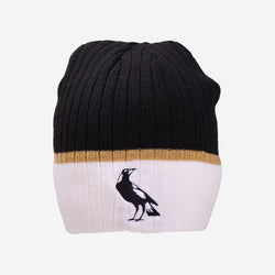 COLLINGWOOD MAGPIES AFL BOUNDARY BEANIE