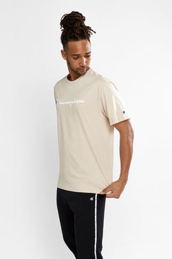CHAMPION  SCRIPT SHORT SLEEVE TEE