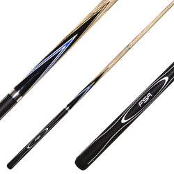 POOL CUE WAC SOFT GRIP ASH 2 PCE