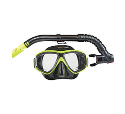 LAND & SEA BERMUDA  MASK & SNORKEL SET - YELLOW