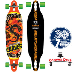 ADRENALIN CARVER DROP THRU STREET SKATEBOARD