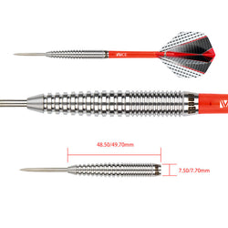 ONE80 DARTS STRIKE 05 80% TUNGSTEN