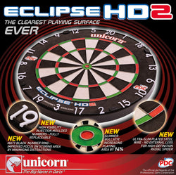 DART BOARD ECLIPSE HD2 UNICORN