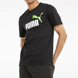 PUMA ESSENTIALS+ 2 COLOUR LOGO MEN'S TEE