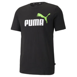PUMA ESSENTIALS+ 2 COLOUR LOGO MEN'S TEE