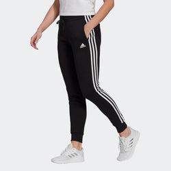 ADIDAS WOMEN'S 3 STRIPE FLEECE PANT