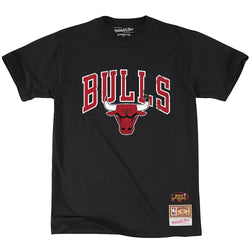 MITCHELL & NESS HAT HOOK TEE SHIRT - CHICAGO BULLS